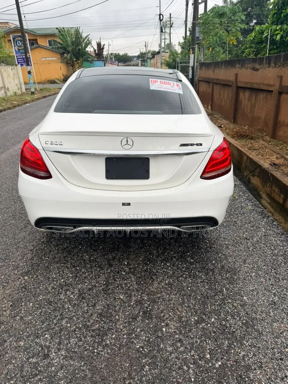 Mercedes-Benz C300 Sport 4Matic Sedan AWD (2.0L 4cyll 7A) 2016 White