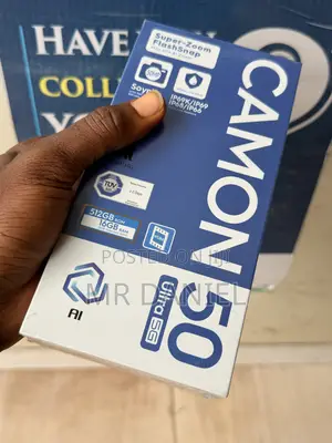 New Tecno Camon 50 Ultra 512 GB Black