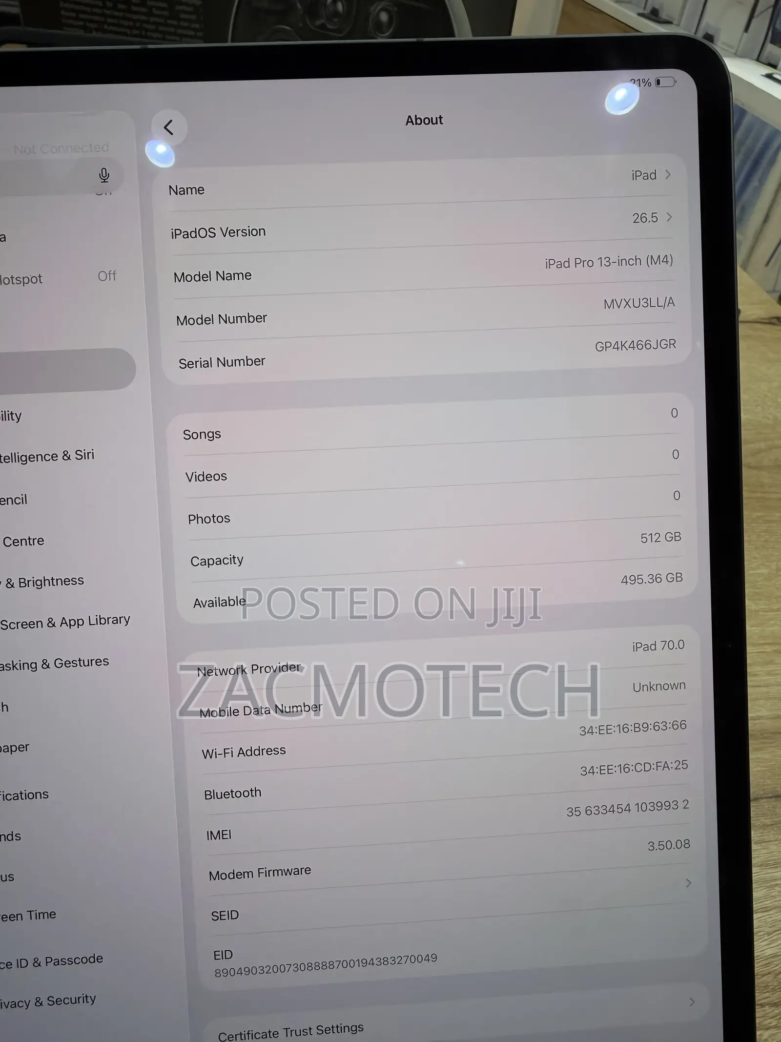 Apple iPad Pro 512 GB Gray