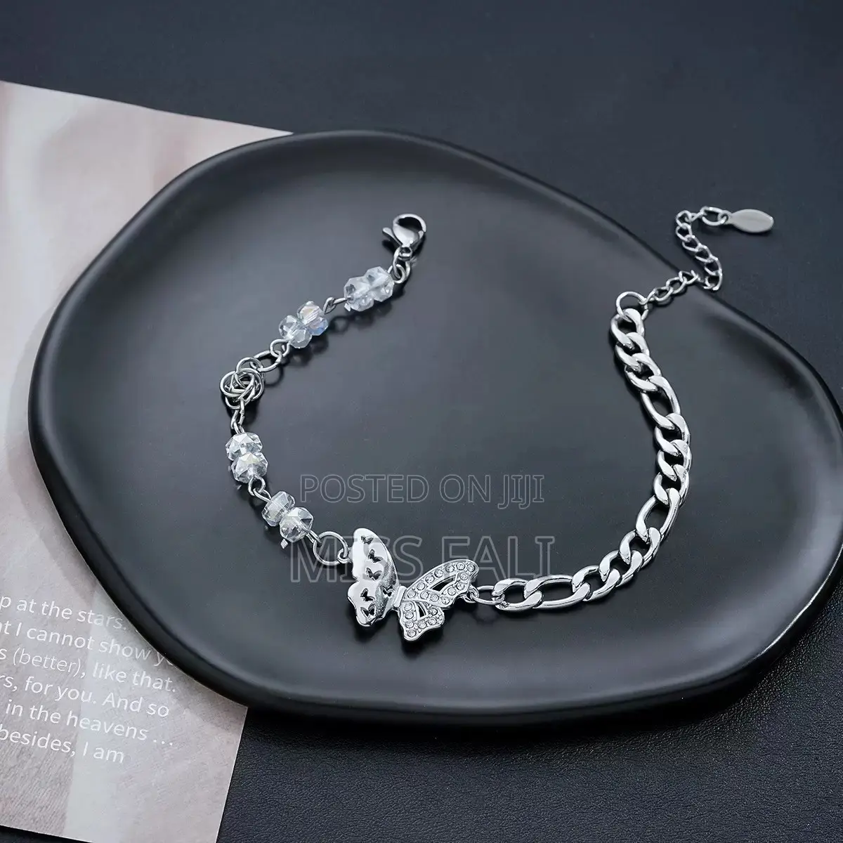 Crystal Butterfly Bracelet