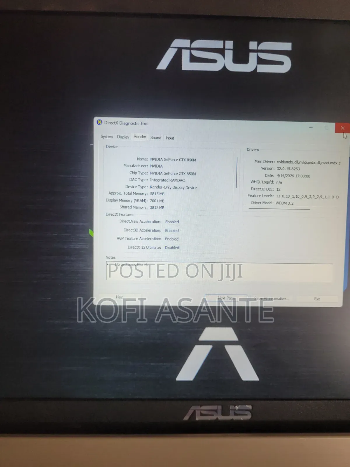 Laptop Asus X751NA 8GB Intel Core i7 HDD+SSD 500GB