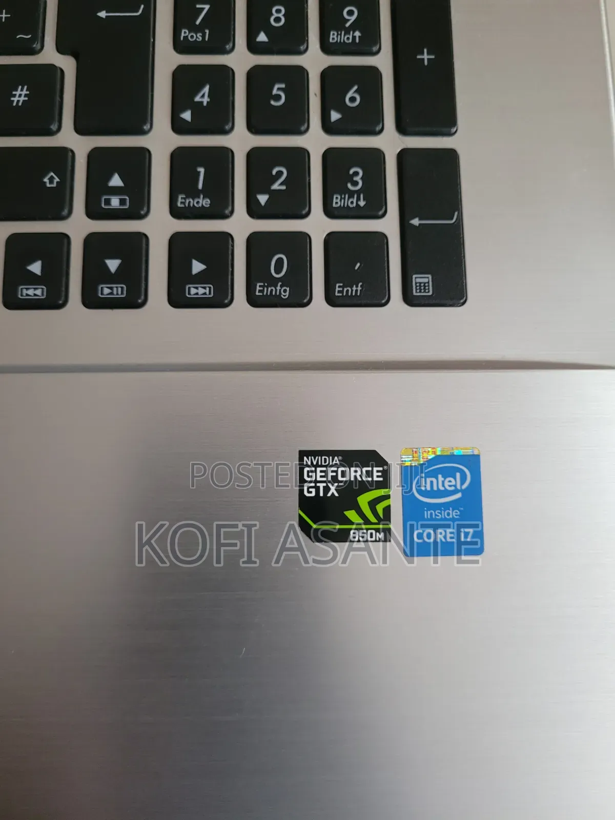 Laptop Asus X751NA 8GB Intel Core i7 HDD+SSD 500GB