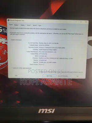 Laptop MSI GT70 2OC 16GB Intel Core i7 HDD+SSD 256GB