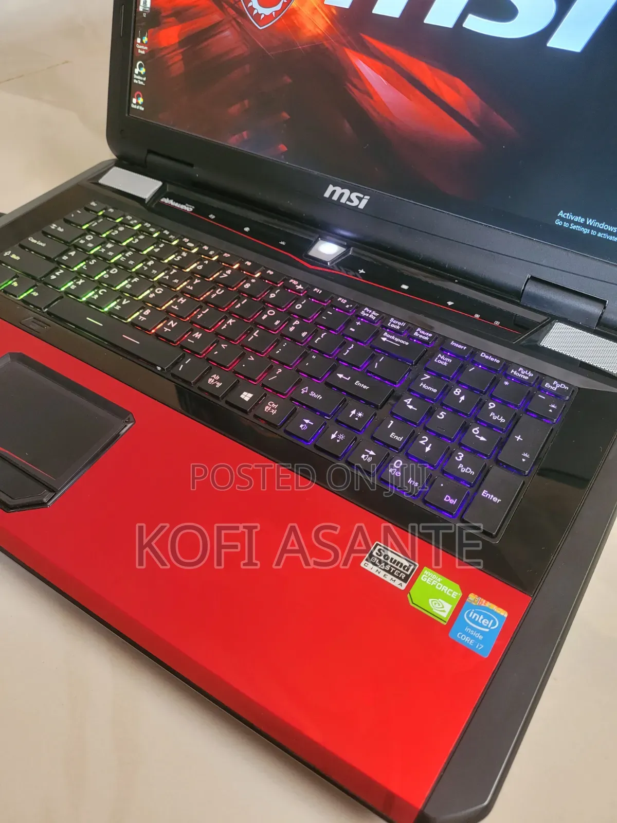 Laptop MSI GT70 2OC 16GB Intel Core i7 HDD+SSD 256GB