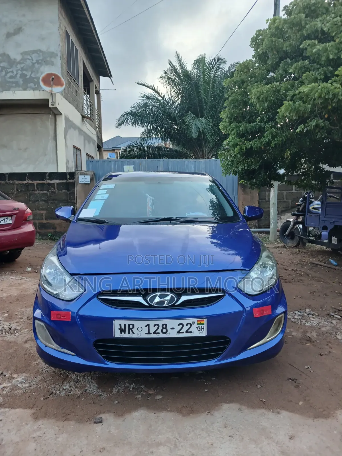 Hyundai Accent 2012 Blue