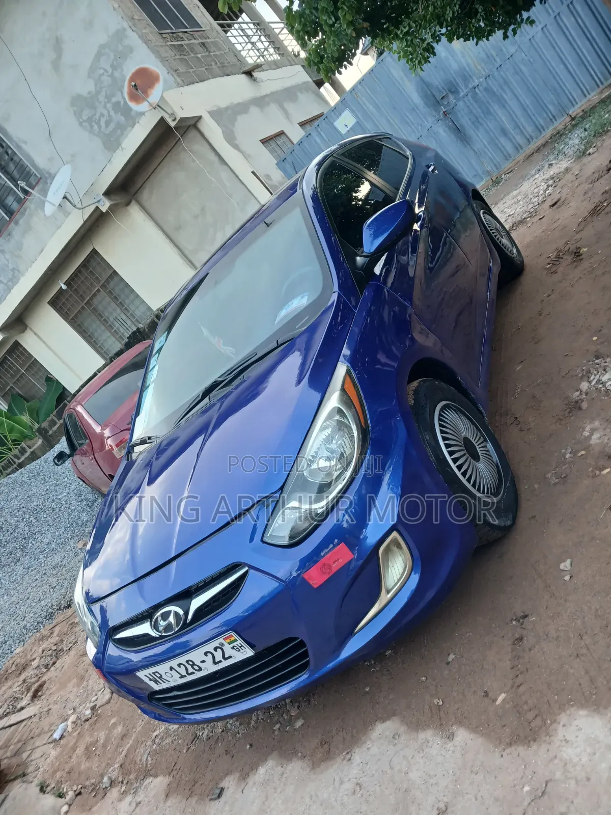 Hyundai Accent 2012 Blue