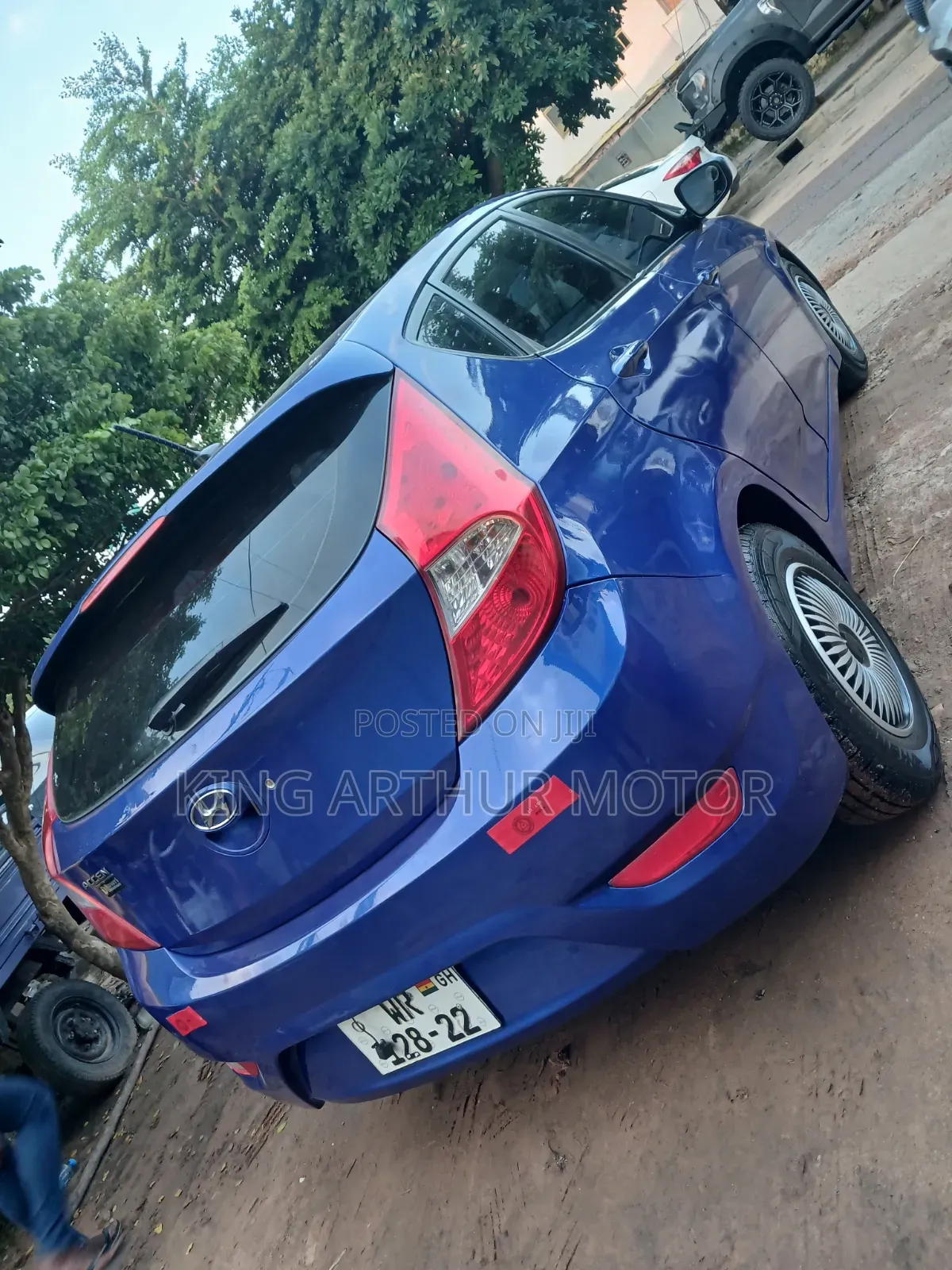 Hyundai Accent 2012 Blue