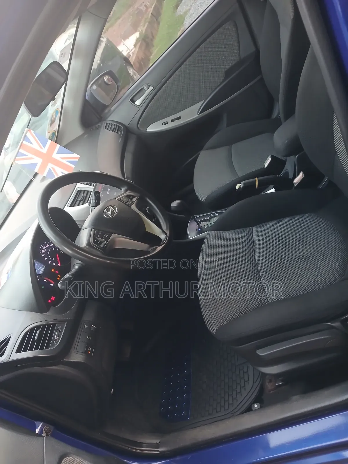 Hyundai Accent 2012 Blue