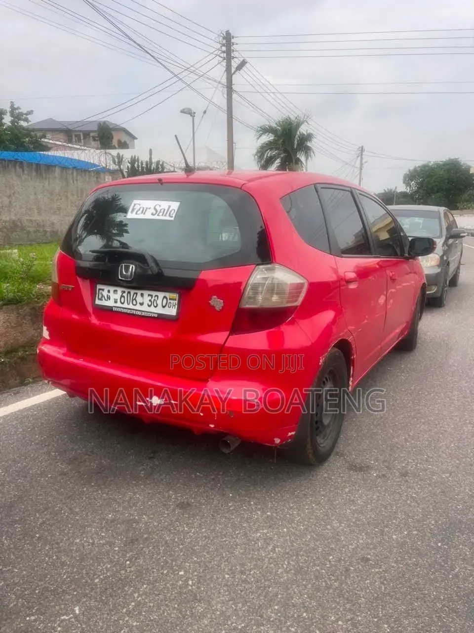 Honda Fit 2011 Red