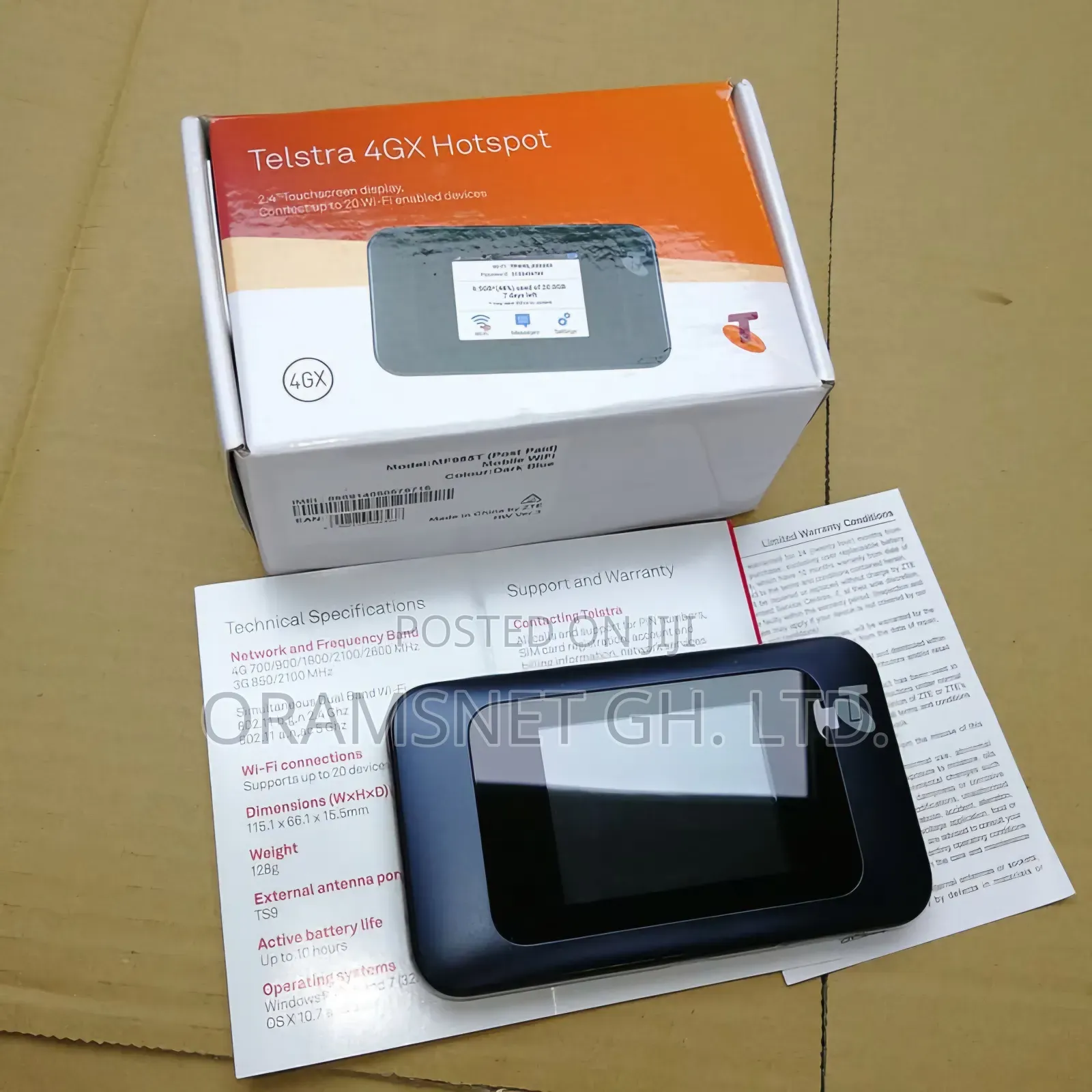 Zte Mf985t Portable 4g Hotspot Router,