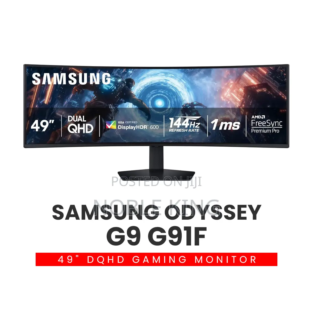49 Inch Odyssey G9 G91f DQHD | 144hz | Curved | Gaming Monitor