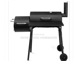 Gardenline Smoker Combination Charcoal Bbq Grill