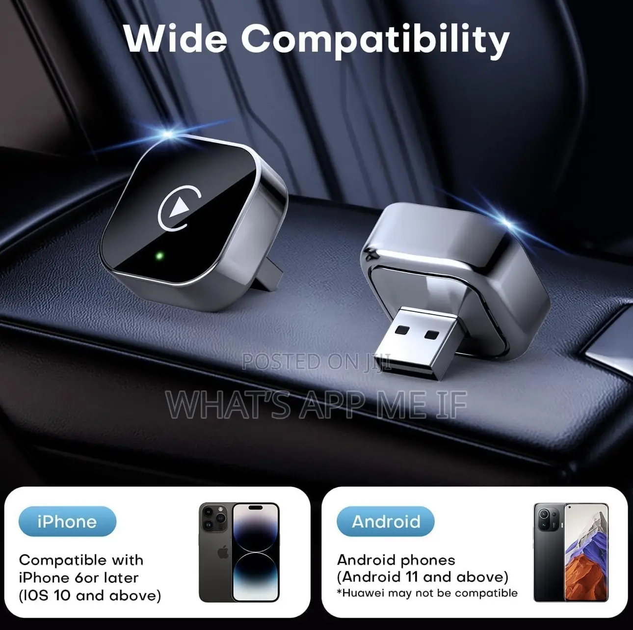 2026 Upgraded Wireless Carplay Adapter,Effortlessly