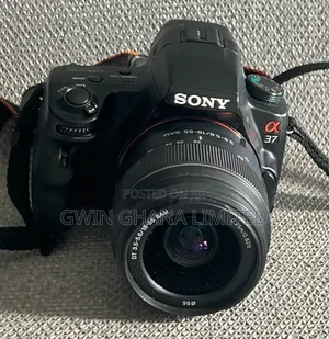 Sony Alpha Slt-a37 Dslr Camera With 18-55mm Zoom Lens
