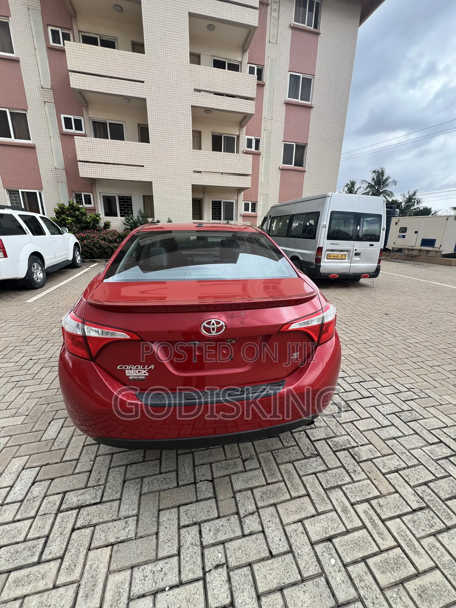 Toyota Corolla S Plus 4dr Sedan (1.8L 4cyl CVT) 2016 Red