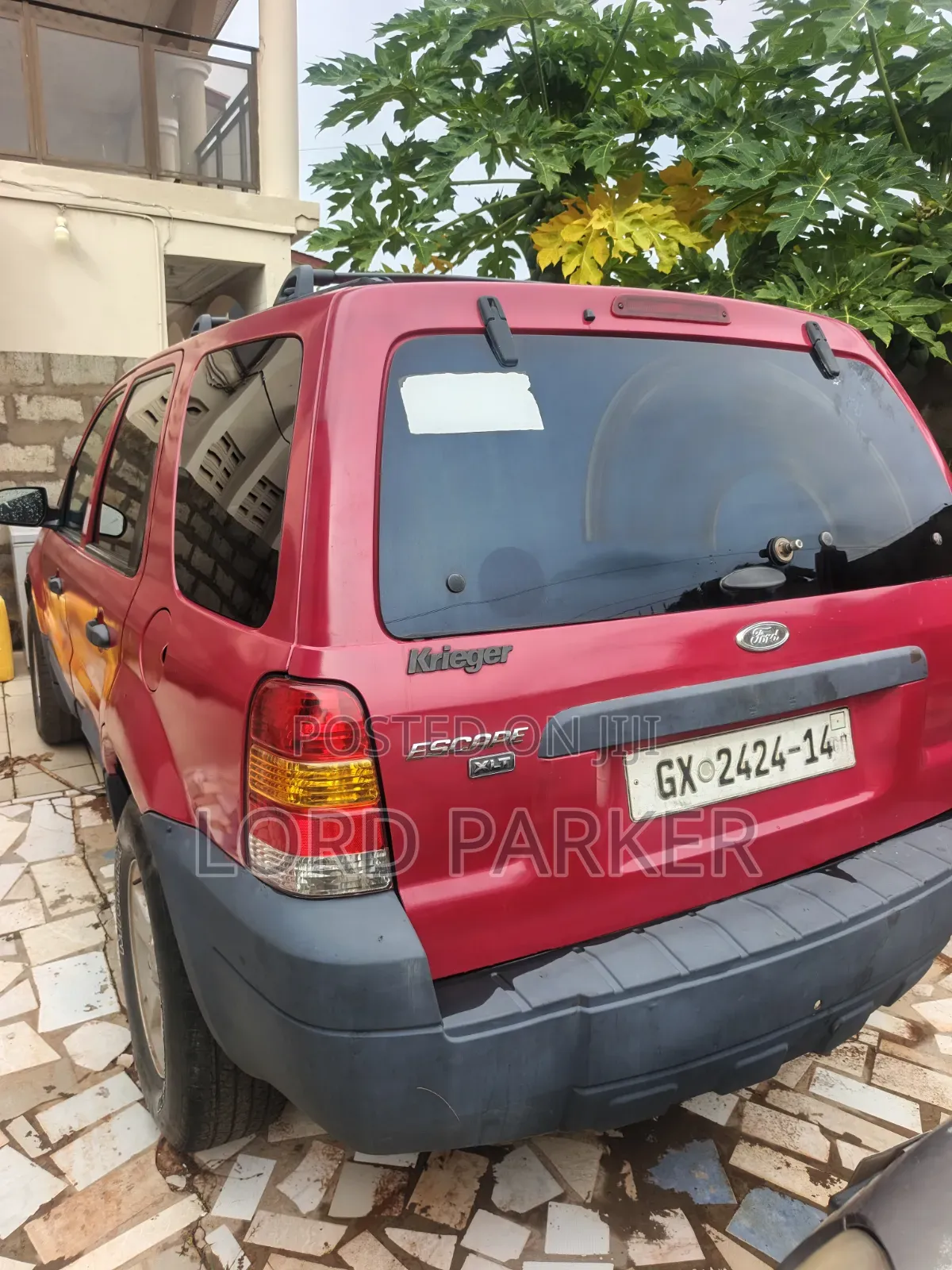 Ford Escape XLS 2WD 2.3 2008 Red