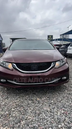 Honda Civic EX-L 4dr Sedan (1.8L 4cyl CVT) 2015 Burgundy