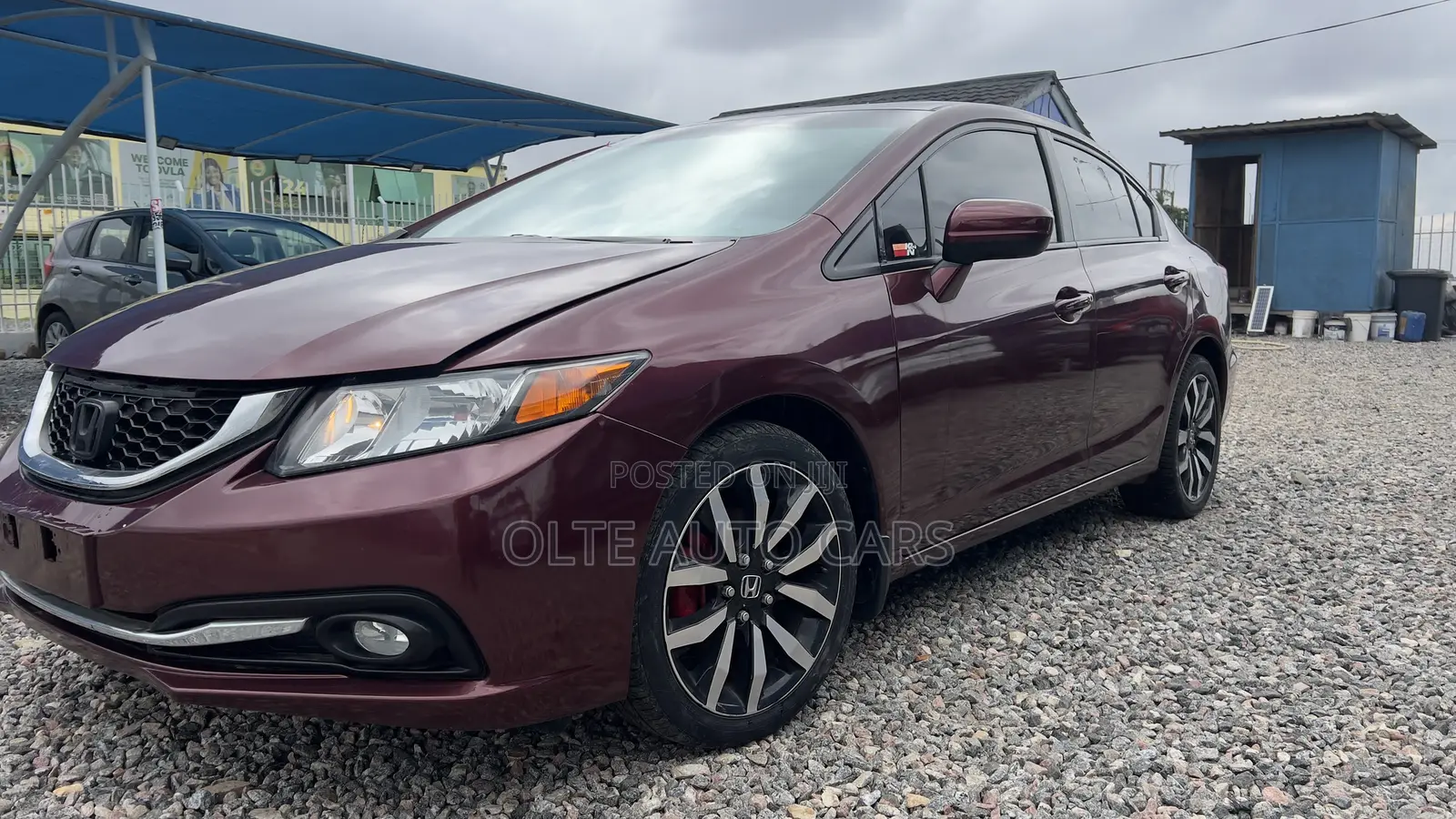 Honda Civic EX-L 4dr Sedan (1.8L 4cyl CVT) 2015 Burgundy