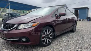 Honda Civic EX-L 4dr Sedan (1.8L 4cyl CVT) 2015 Burgundy