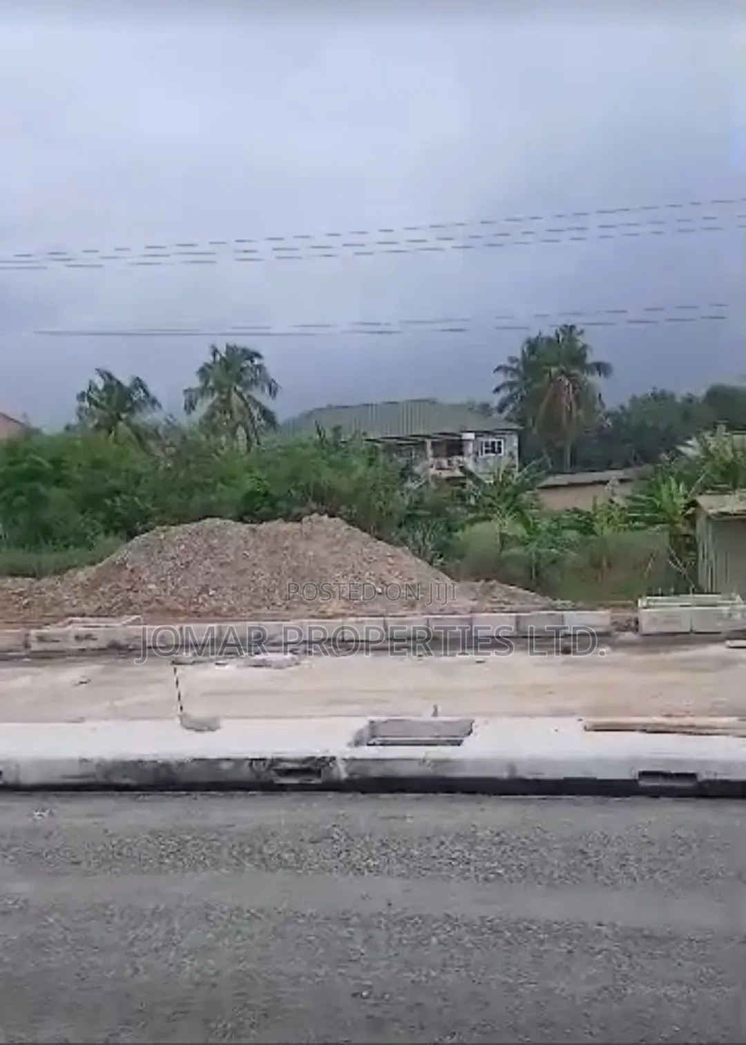 Two Plots for Sale at Amasaman on the Main Road