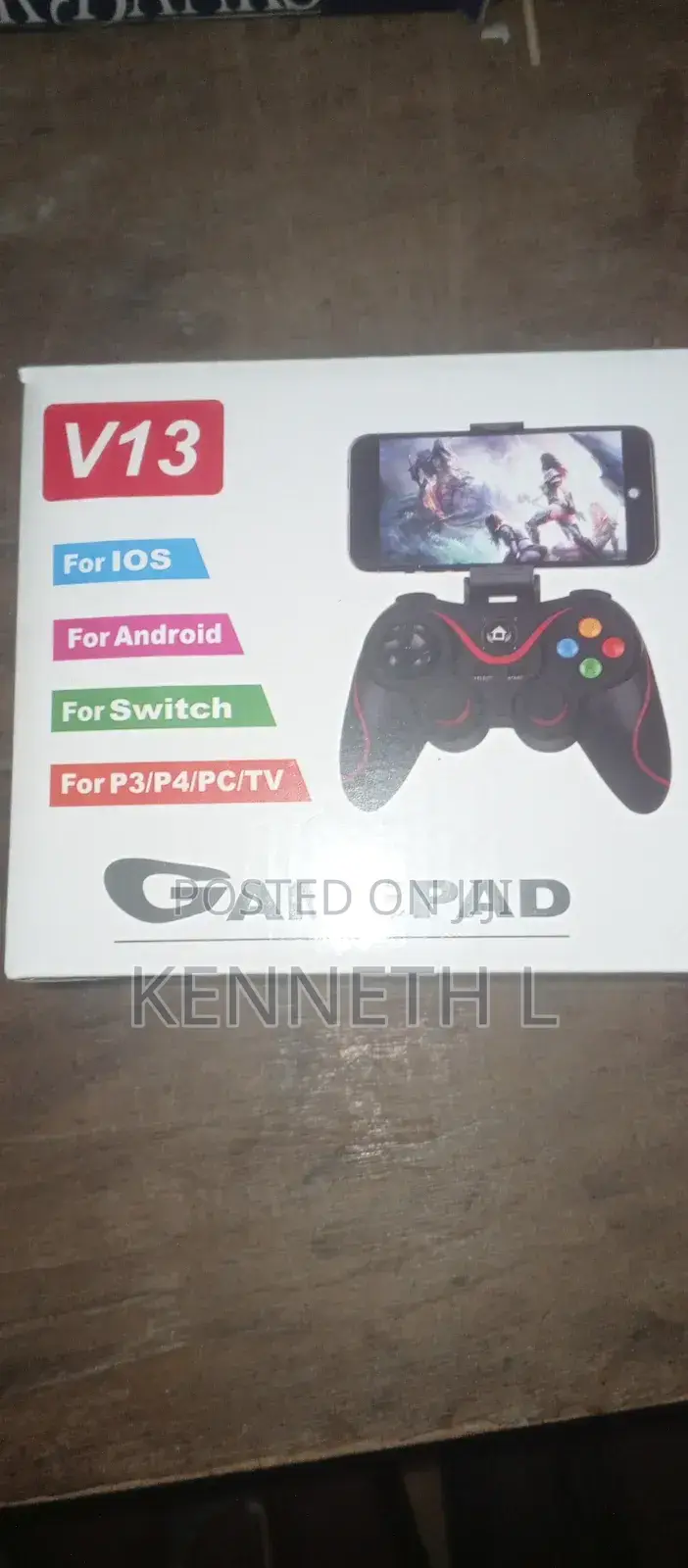 Wireless Bluetooth Game Controller