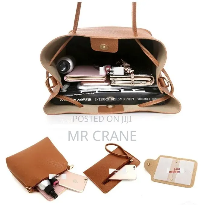 Women's 4-Piece Set of Handbag