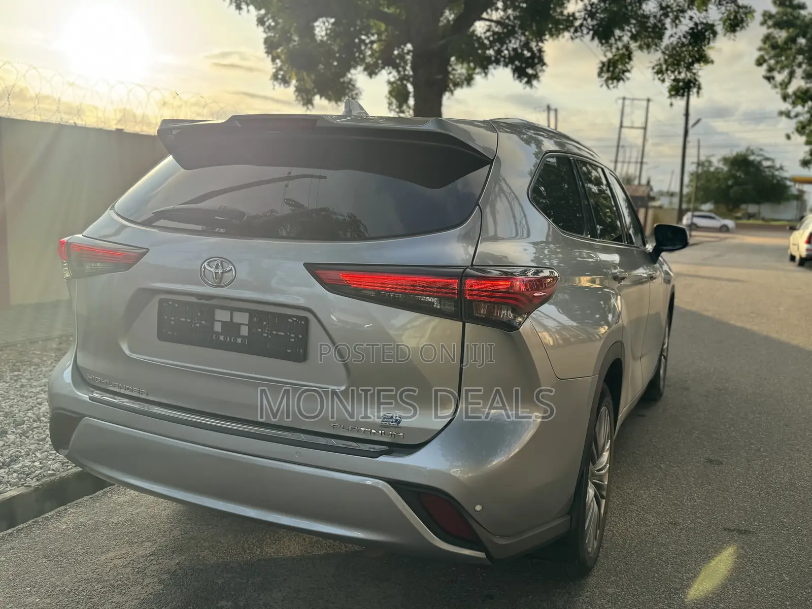 Toyota Highlander Platinum 2021 Silver