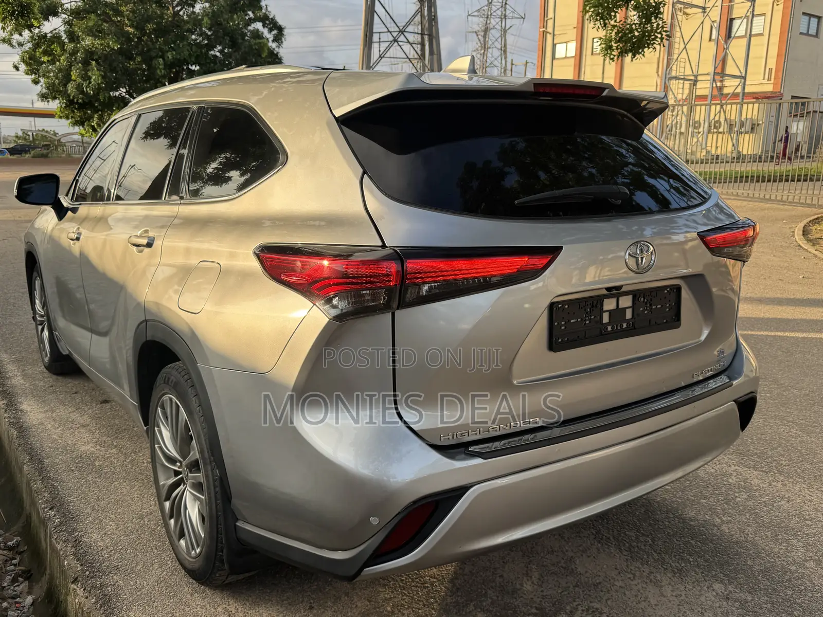 Toyota Highlander Platinum 2021 Silver