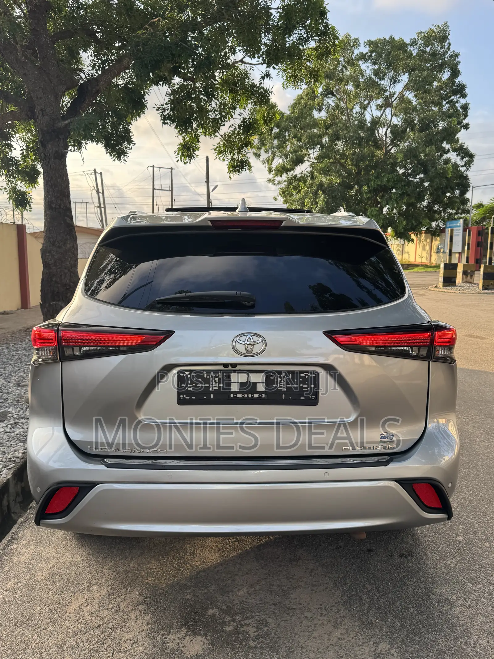 Toyota Highlander Platinum 2021 Silver
