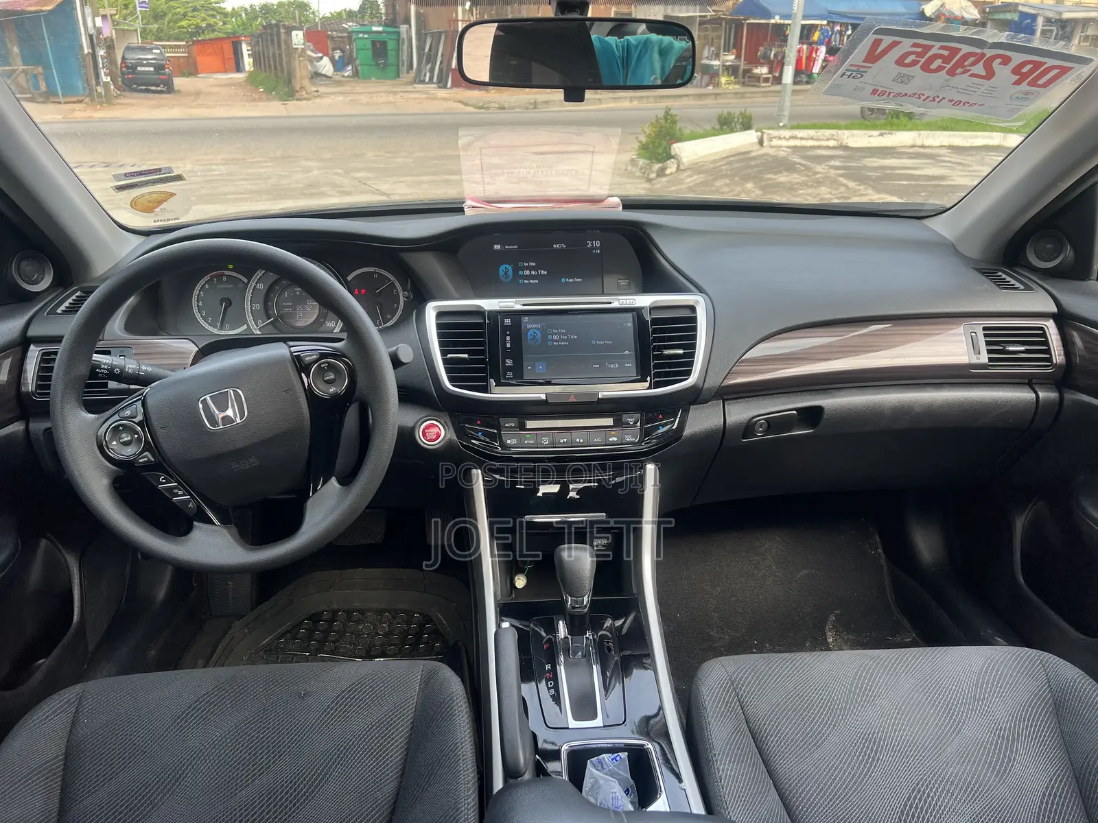 Honda Accord 2017 Black