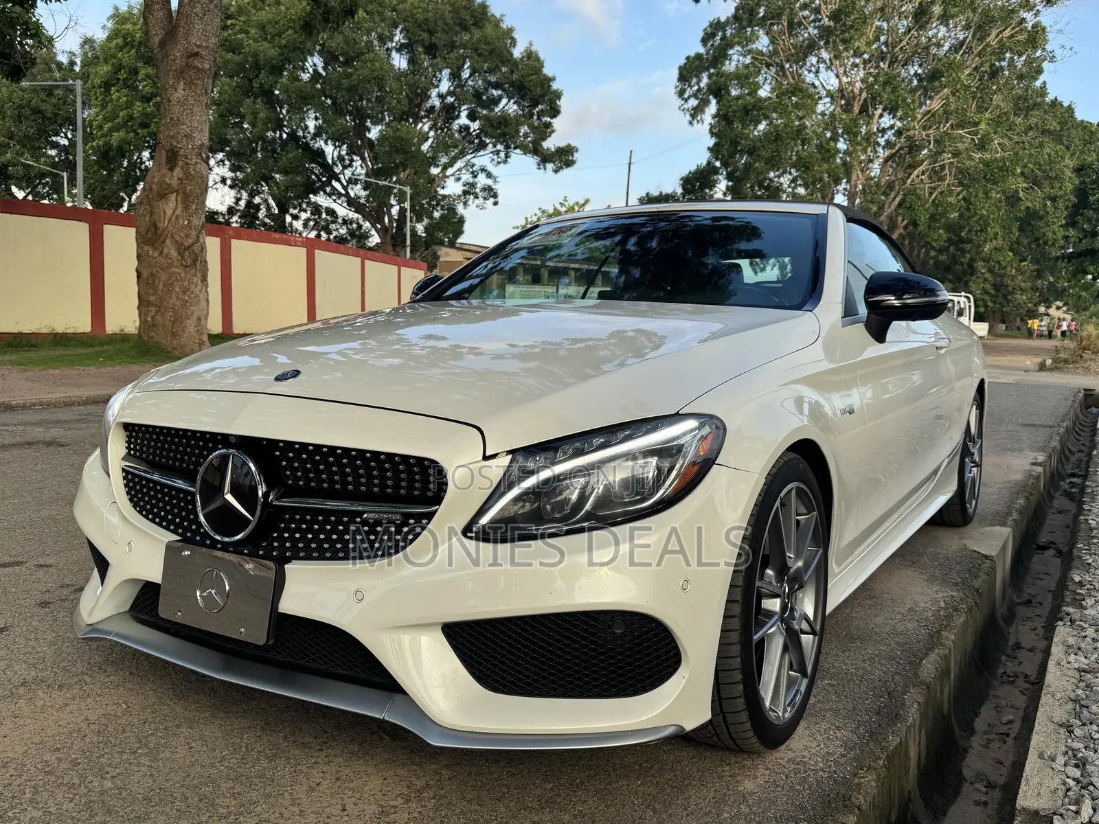 Mercedes-Benz C43 4Matic Coupe AWD (3.0L V6 9AM) 2017 White