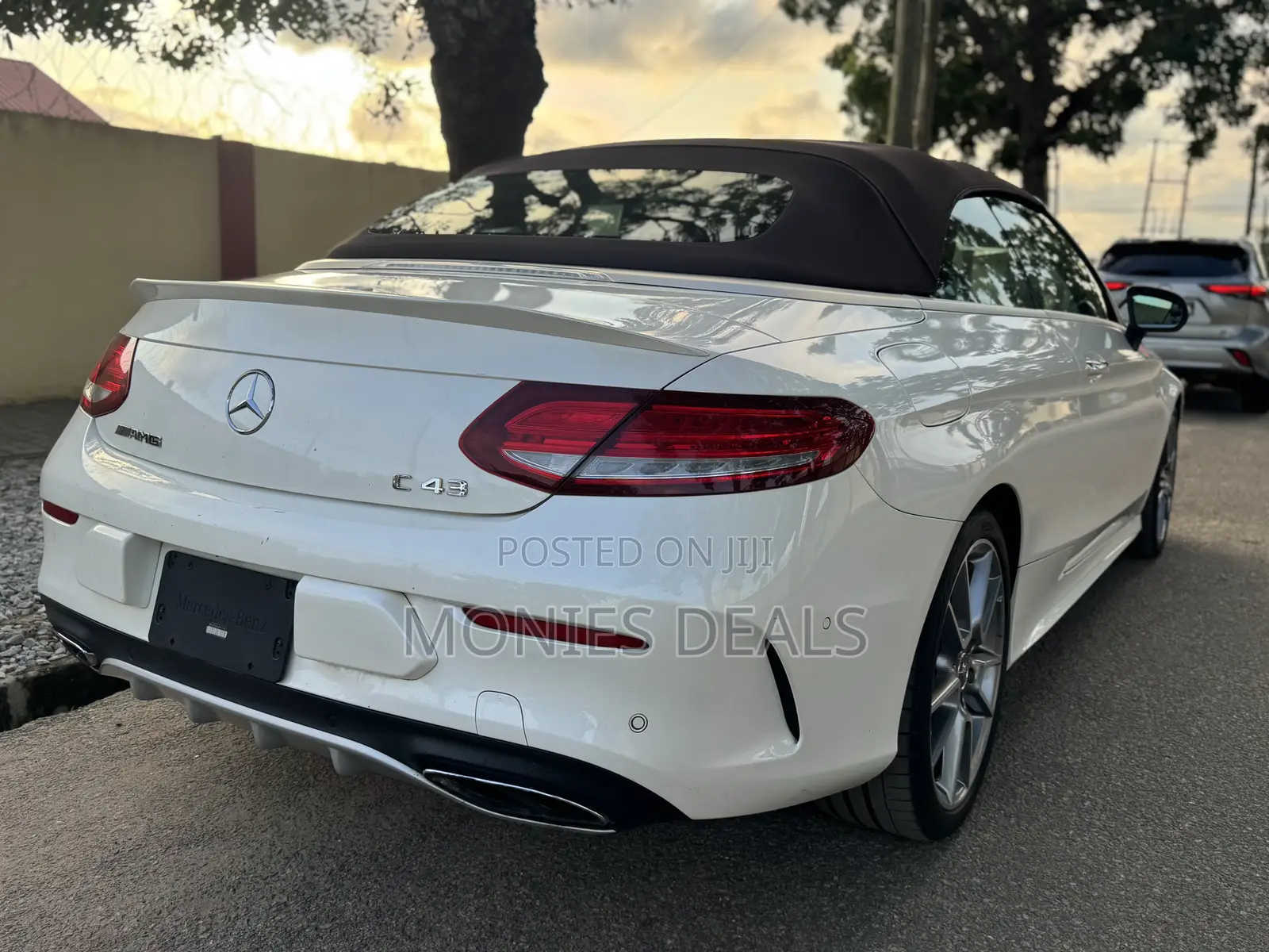 Mercedes-Benz C43 4Matic Coupe AWD (3.0L V6 9AM) 2017 White