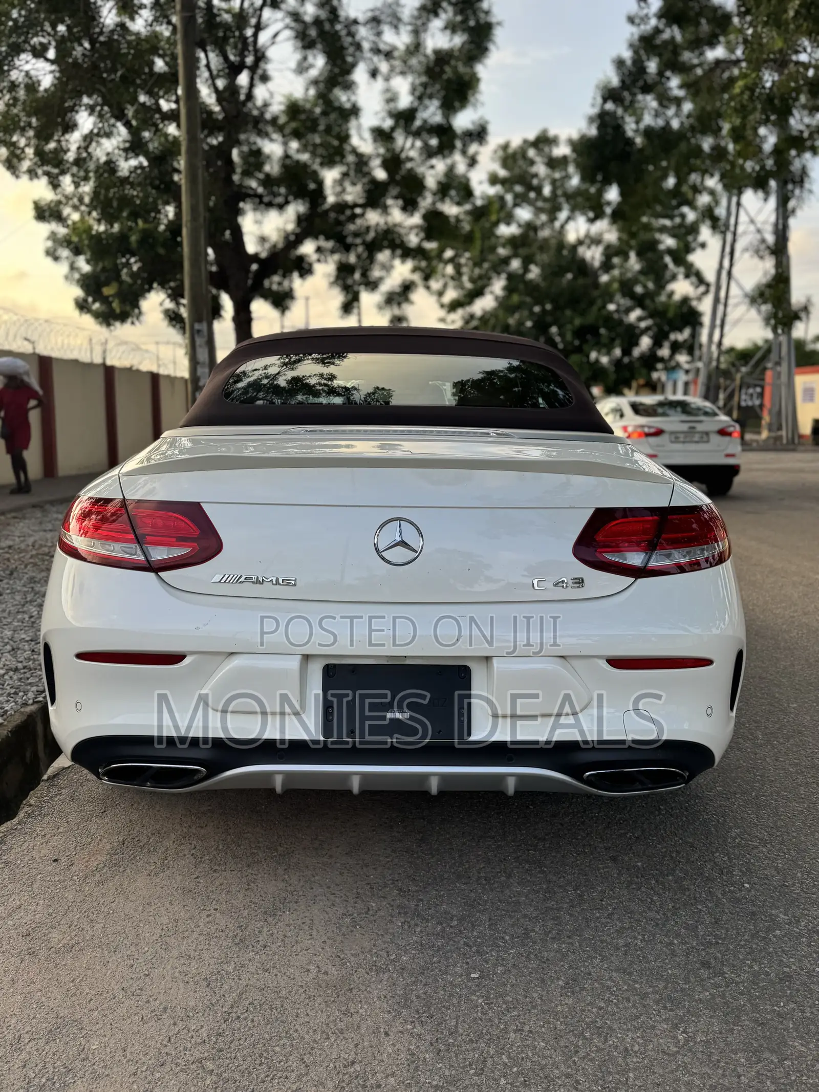 Mercedes-Benz C43 4Matic Coupe AWD (3.0L V6 9AM) 2017 White