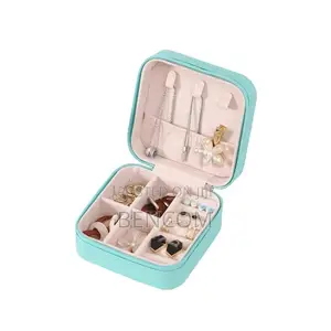 Mini Jewelry Storage Box Travel Earrings Necklace Jewelry Box