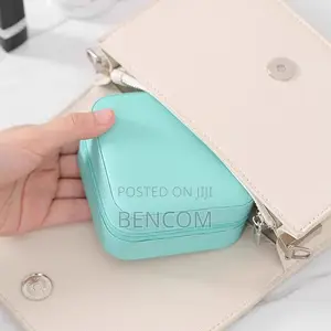 Mini Jewelry Storage Box Travel Earrings Necklace Jewelry Box