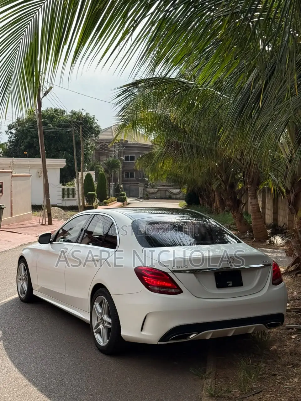 Mercedes-Benz C300 2016 White
