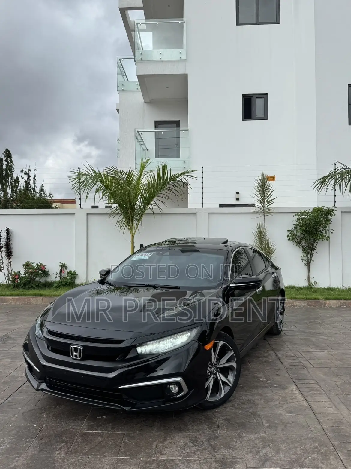 Honda Civic Touring Sedan 2020 Black