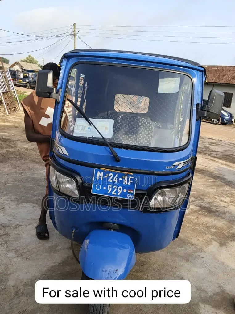 TVS King Deluxe Plus iTouch Start 2024 Blue