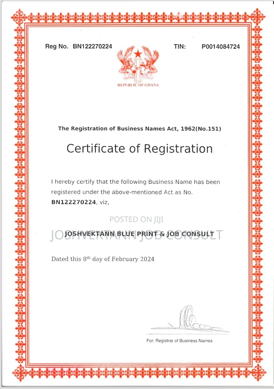 Employment and Printing