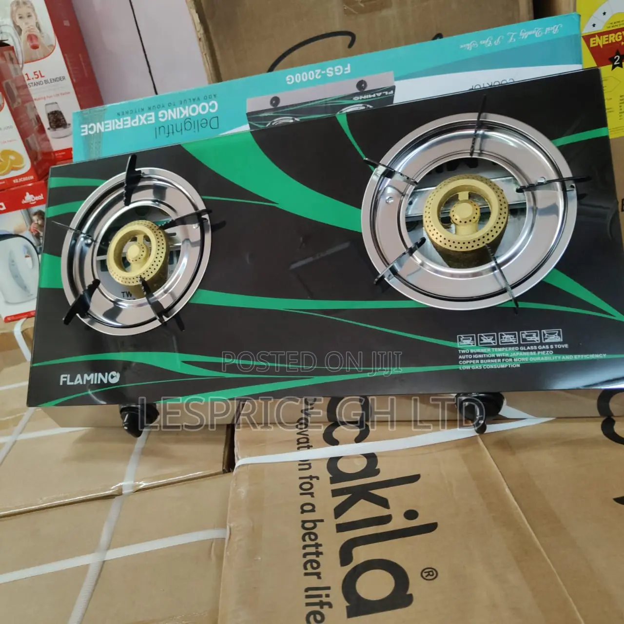 Lucky Thursday Special Promo on Our Latest 2 Burner Glass Top Cooker