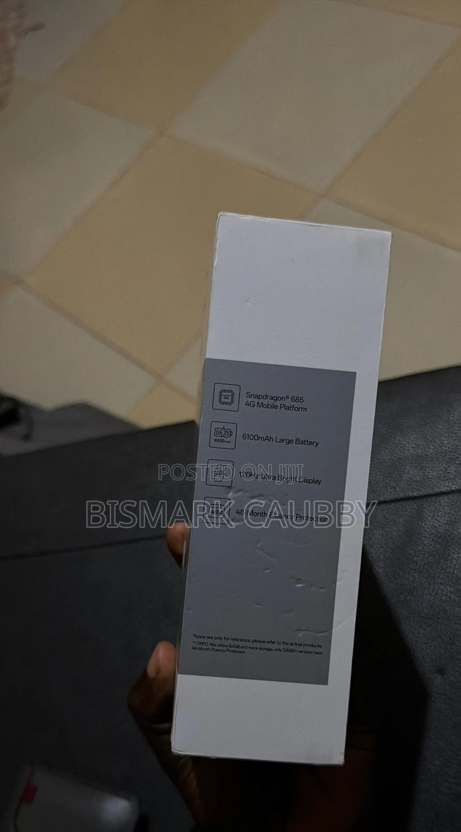 New Oppo A6x 256 GB Blue