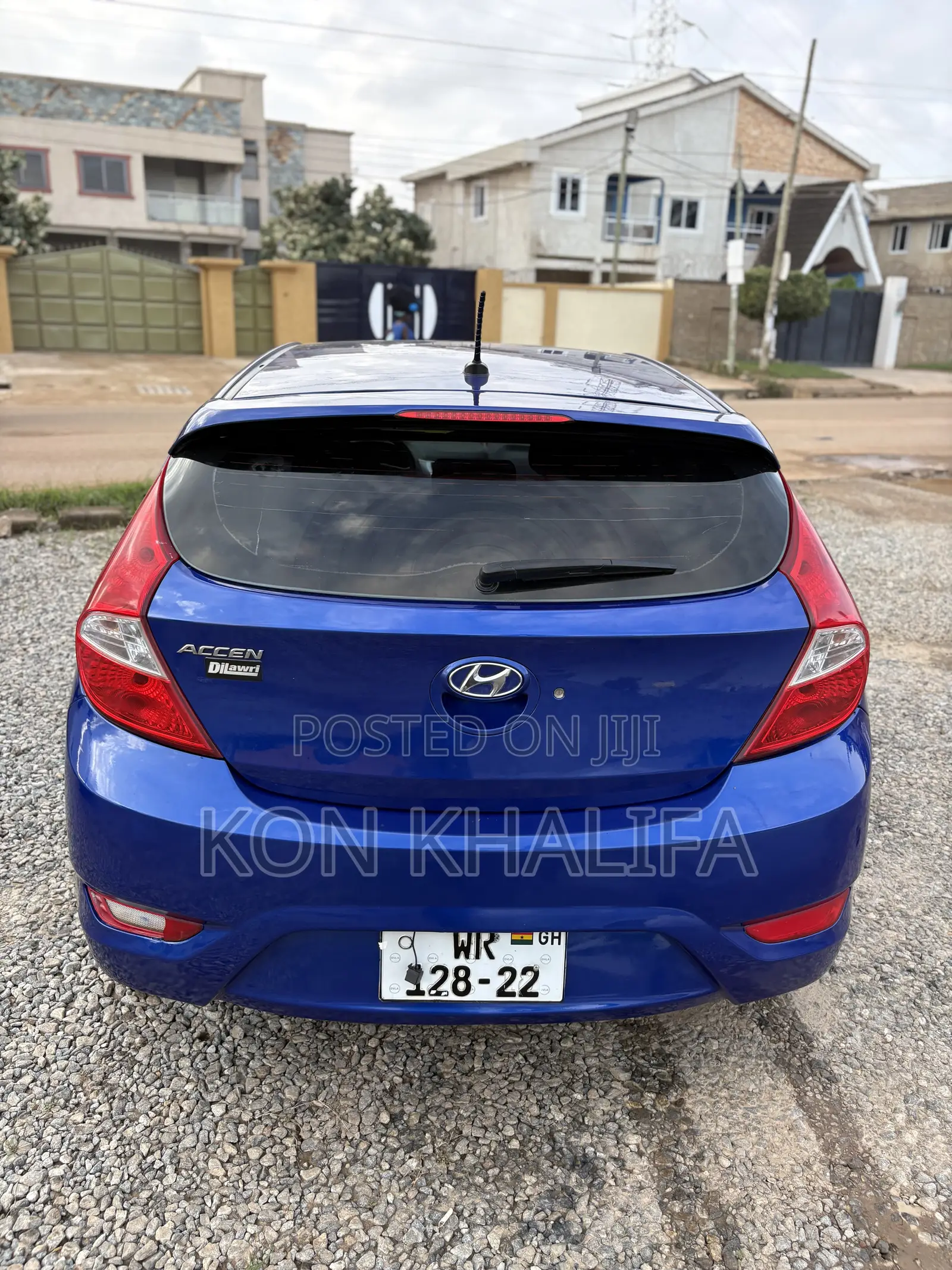 Hyundai Accent 2013 Blue