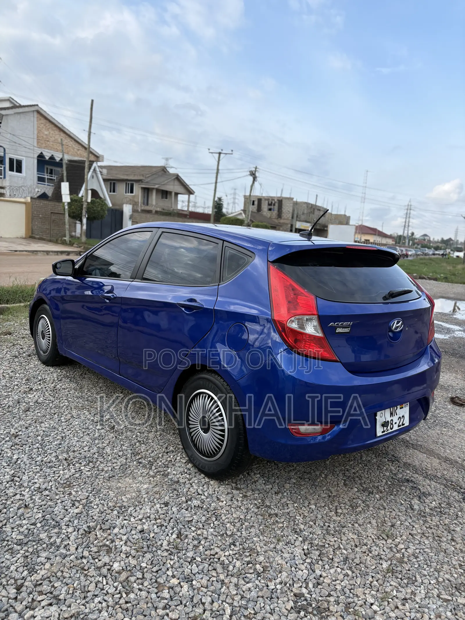 Hyundai Accent 2013 Blue