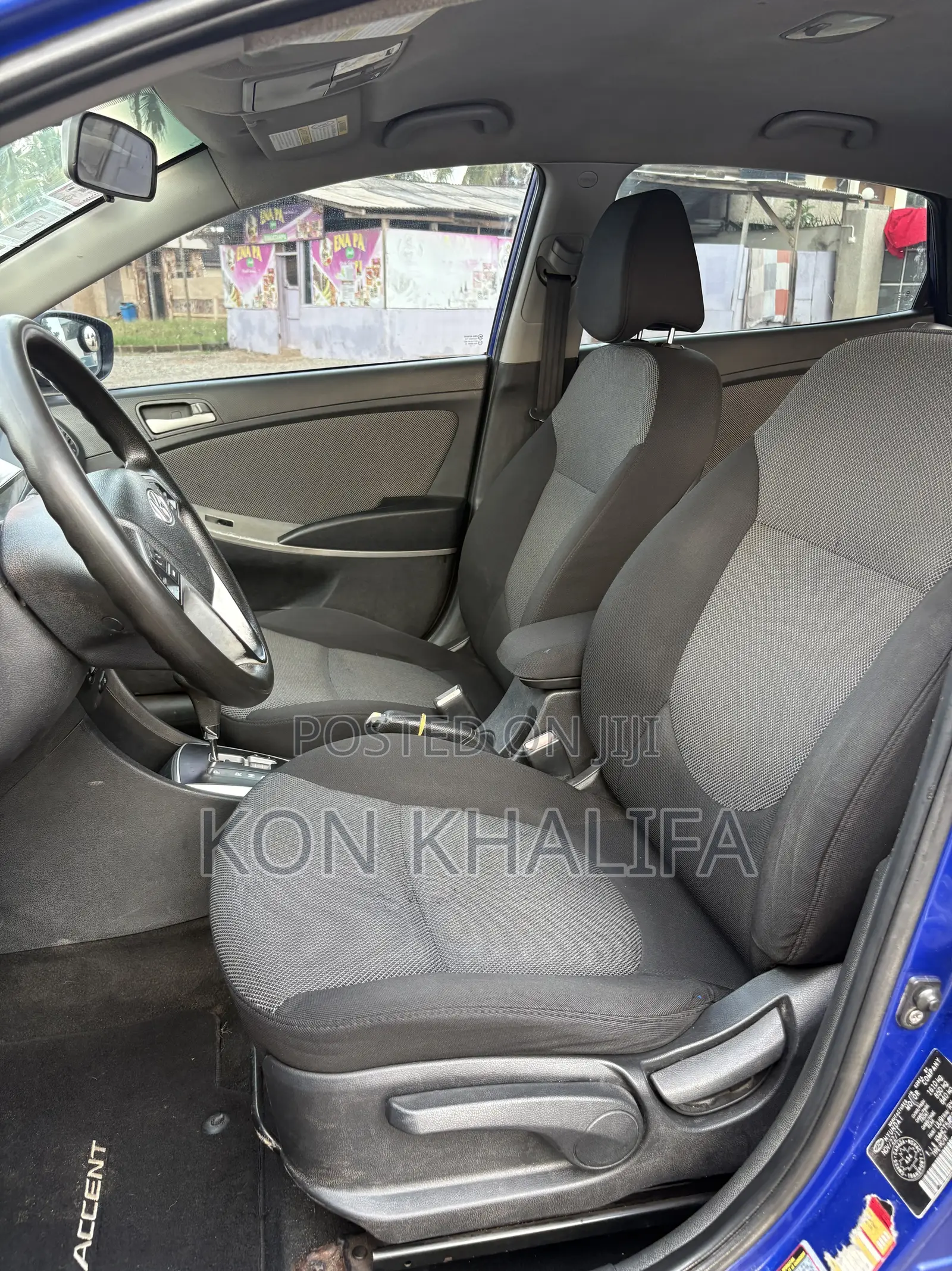 Hyundai Accent 2013 Blue