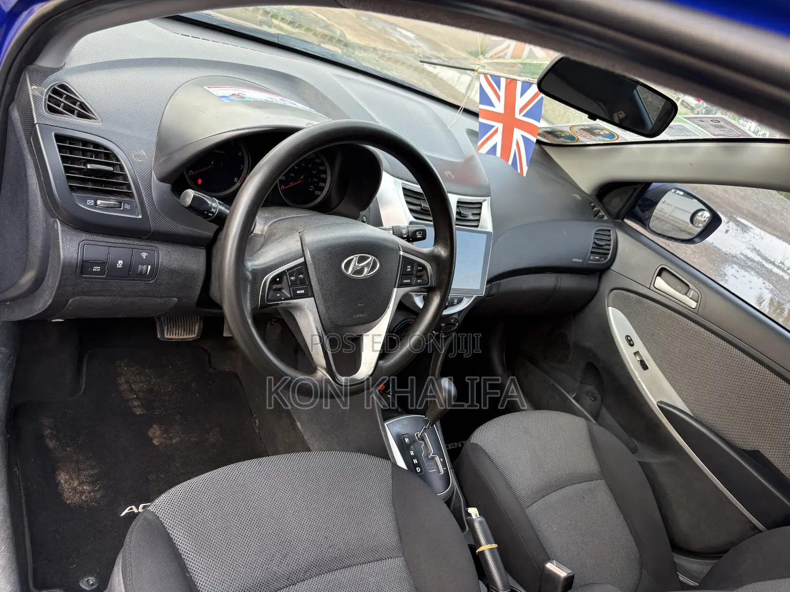 Hyundai Accent 2013 Blue