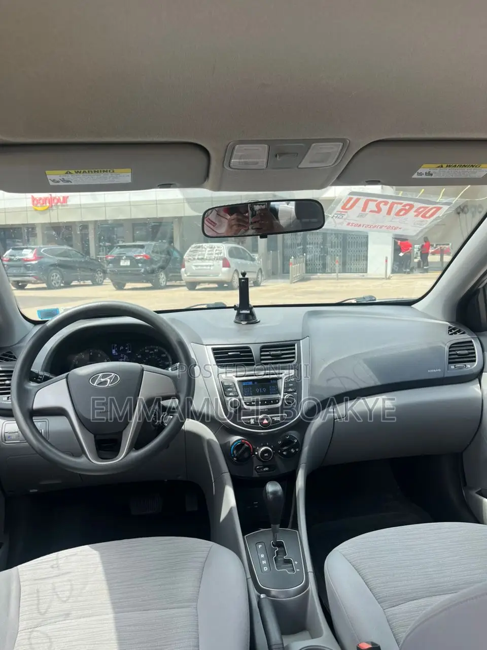 Hyundai Accent 2017 Gray