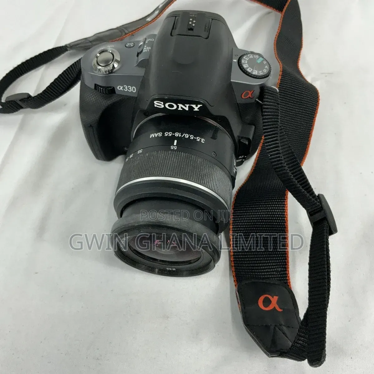 Sony Alpha 330 A330 DSLR Camera With 18-55mm F3.5-5.6 Lens