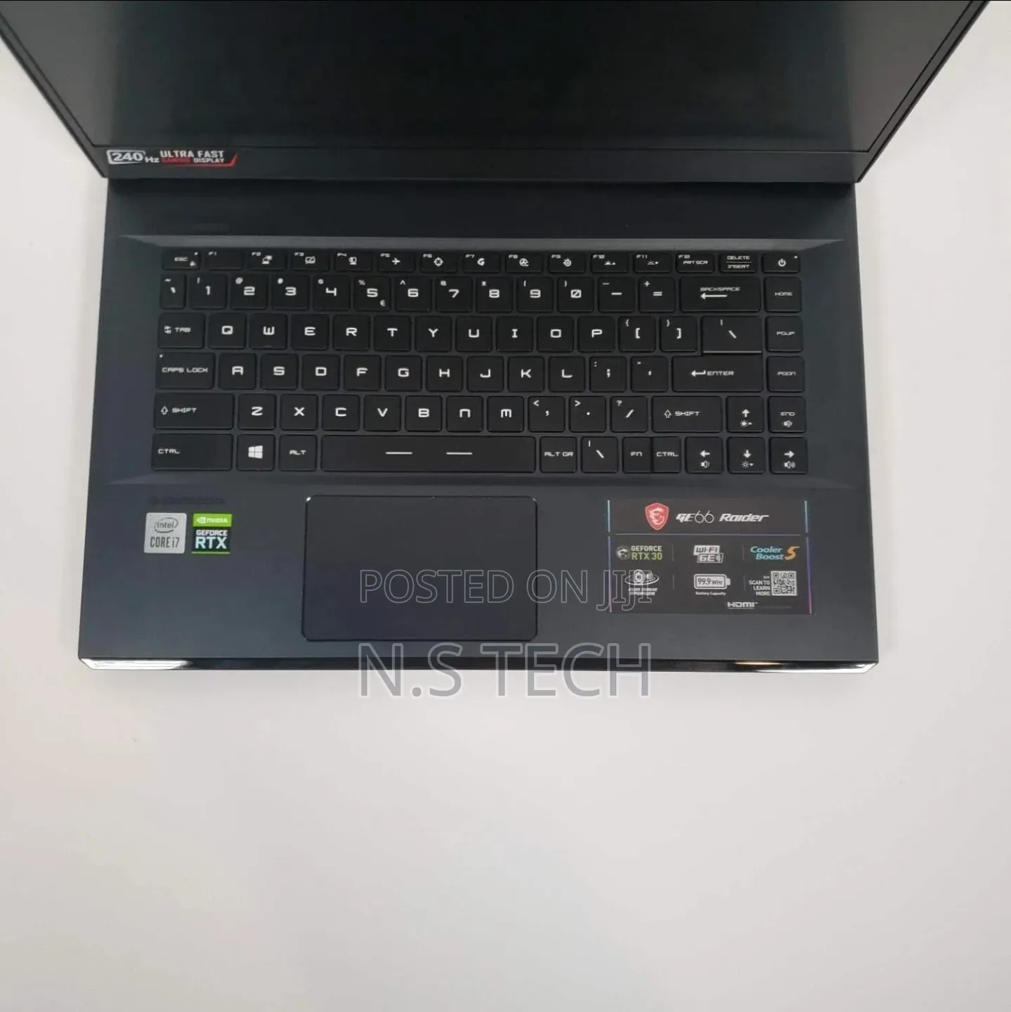 Laptop MSI GE66 Raider 32GB Intel Core i7 SSD 1T