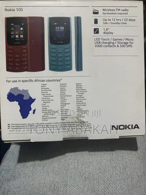 New Nokia 105 Black