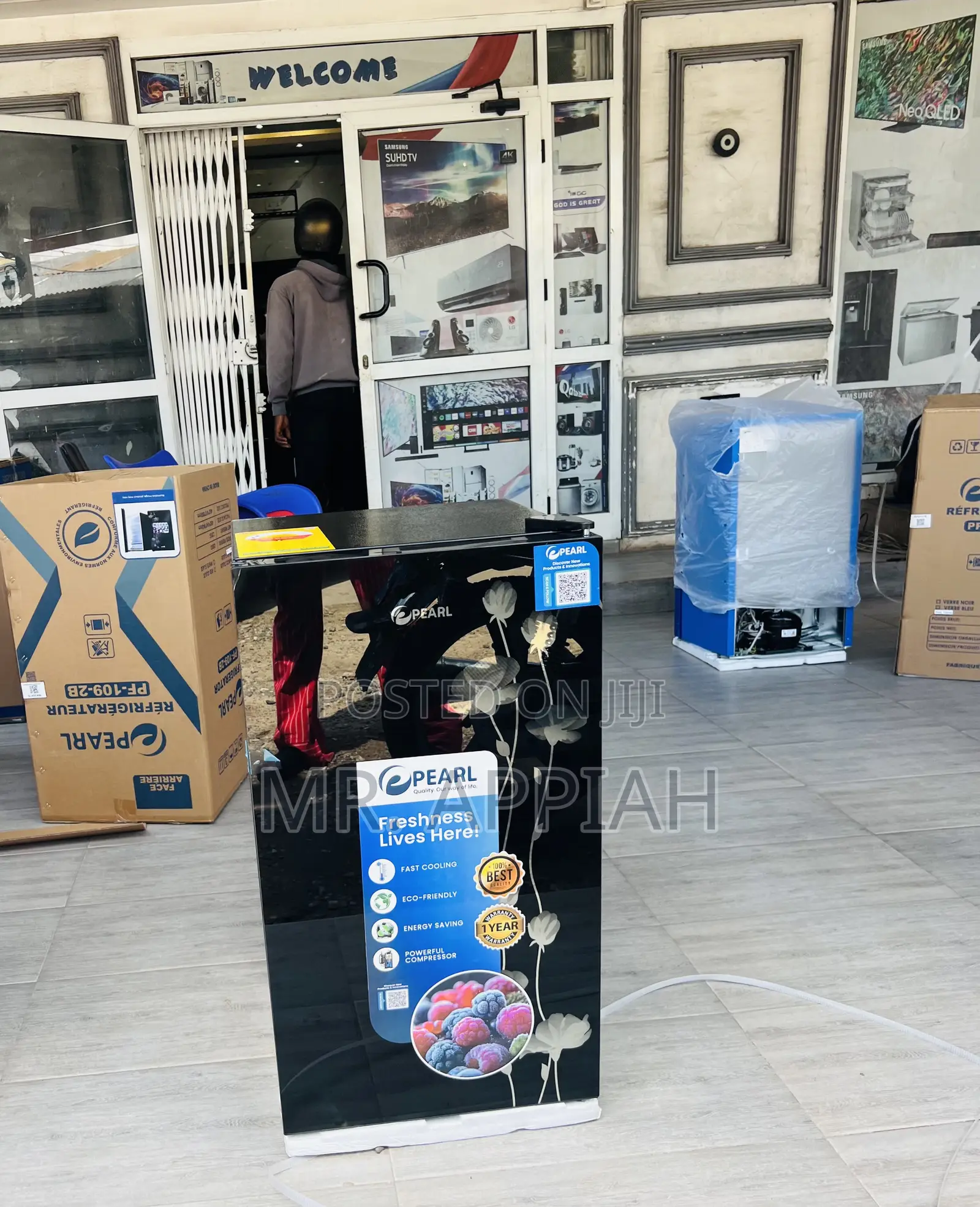 Super Classic Pearl Pf-109-2b 80l Table Top Fridge(Mirror)